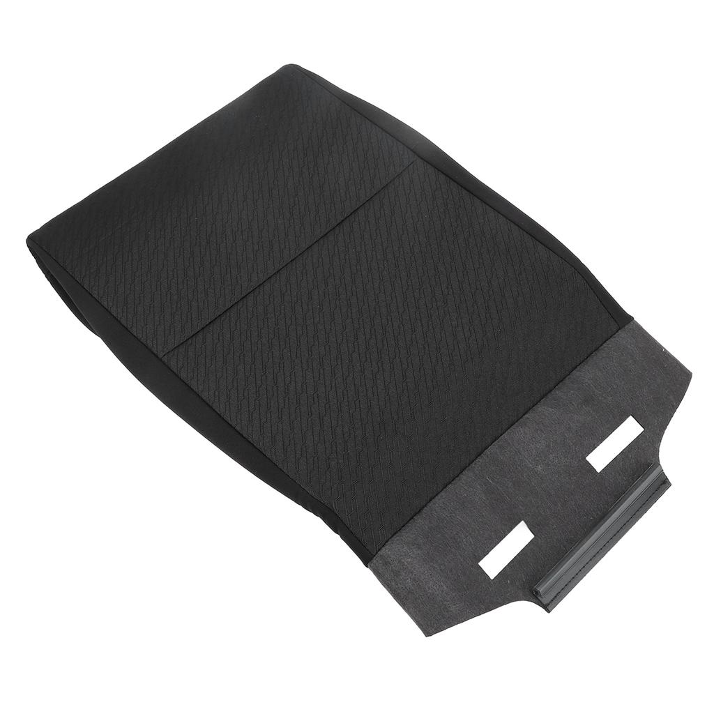 Driver Side Bottom Seat Cover Cloth Black Soft Comfortable Replacement for Silverado 2007‑2014