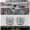2PCS Roof Dome Mic Microphone Frame Molding Cover Trim For BMW 3 Series F30 316i 320i 328i 2013 - 2018 Car Accessories Interior