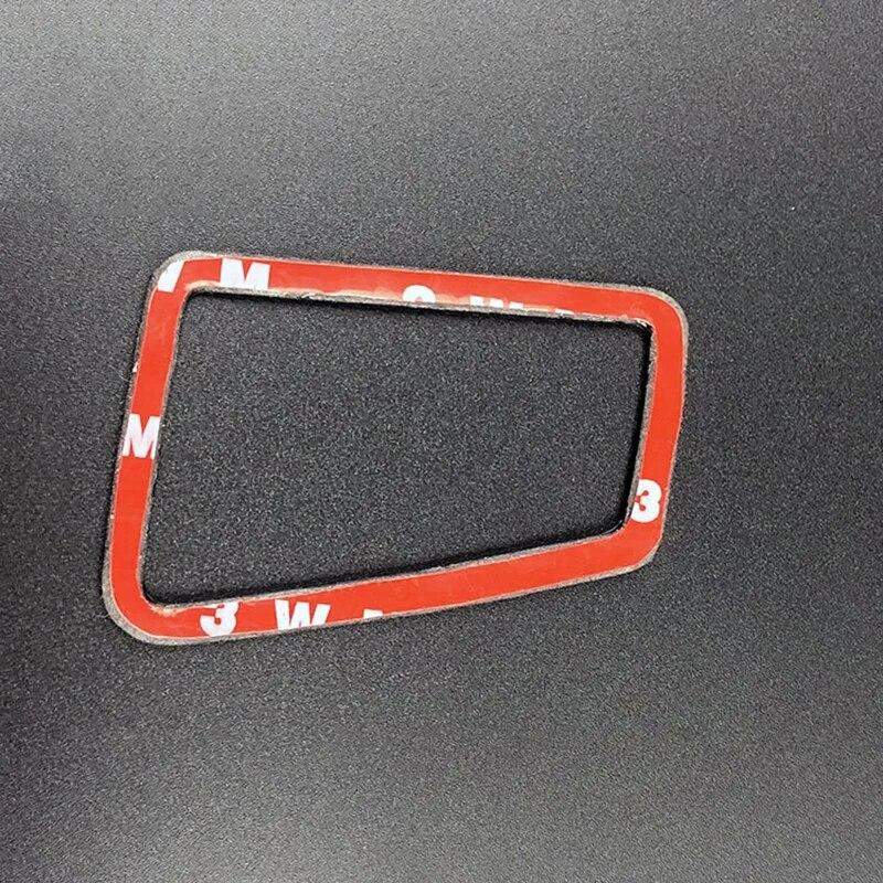 Carbon Fiber Left/Right Hand Driving Car Air Conditioning Outlet Frame Sticker Accessories For BMW 3 Series E90 E92 E93 2005-12