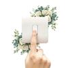 Plants Flower Switch Sticker Peony Rose Leaves Light Switch Decal Removable Socket Decor