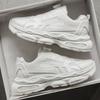 Spring Men's Shoes New Breathable Little White Shoes Men's Trendy Versatile Platform Sports Shoes Casual Dad Shoes