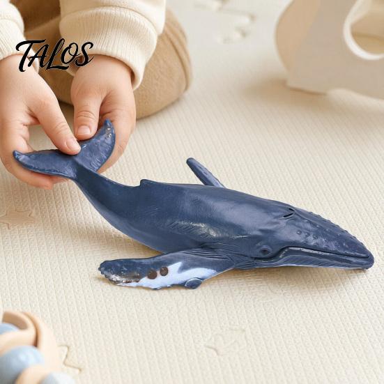 Kleinkinder Haifischspielzeug Simuliertes Meeresleben Modell, Realistischer Wal Delfin Figur, PVC Meerestier Modell Pädagogisch für Jungen Mädchen