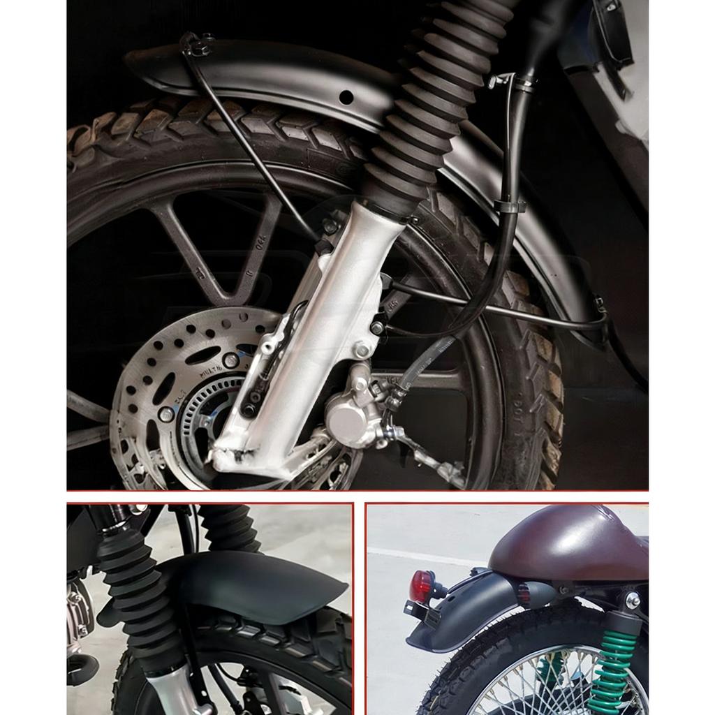 Original Styles Replacement Guard Heavy Duty Metal Build Front/Rear Fenders Weather Resistant Guard for CG125 Motorcycle
