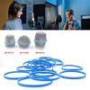 Microphones Rubber Bands, Blue, Easy To Replace for BETA58A/87A Clean Sound Quality