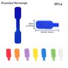 Cable Labels, Medium, Multi-Color (8-24Pcs) Write On Cord Labels, Wire Labels, Cable Tags and Wire Tags for Cable Management and Identification
