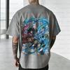 Demon Slayer Shortsleeved Mens and Womens Same Style Comfortable Shortsleeved Couples Clothing Casual Shortsleeved Popular