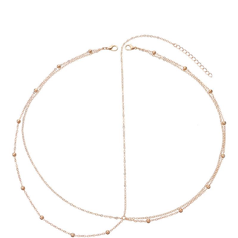 Bohemian Multi-layer Sequined Head Chain: Elegant, Trendy European & American Style Jewelry