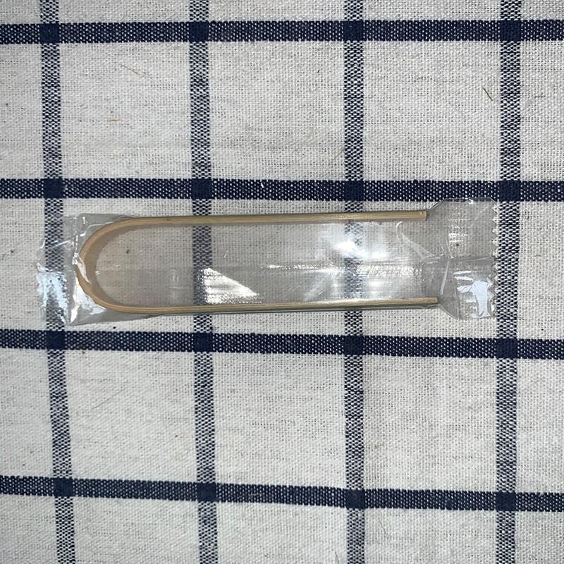 Einweg-Bambus-Lebensmittelzangen