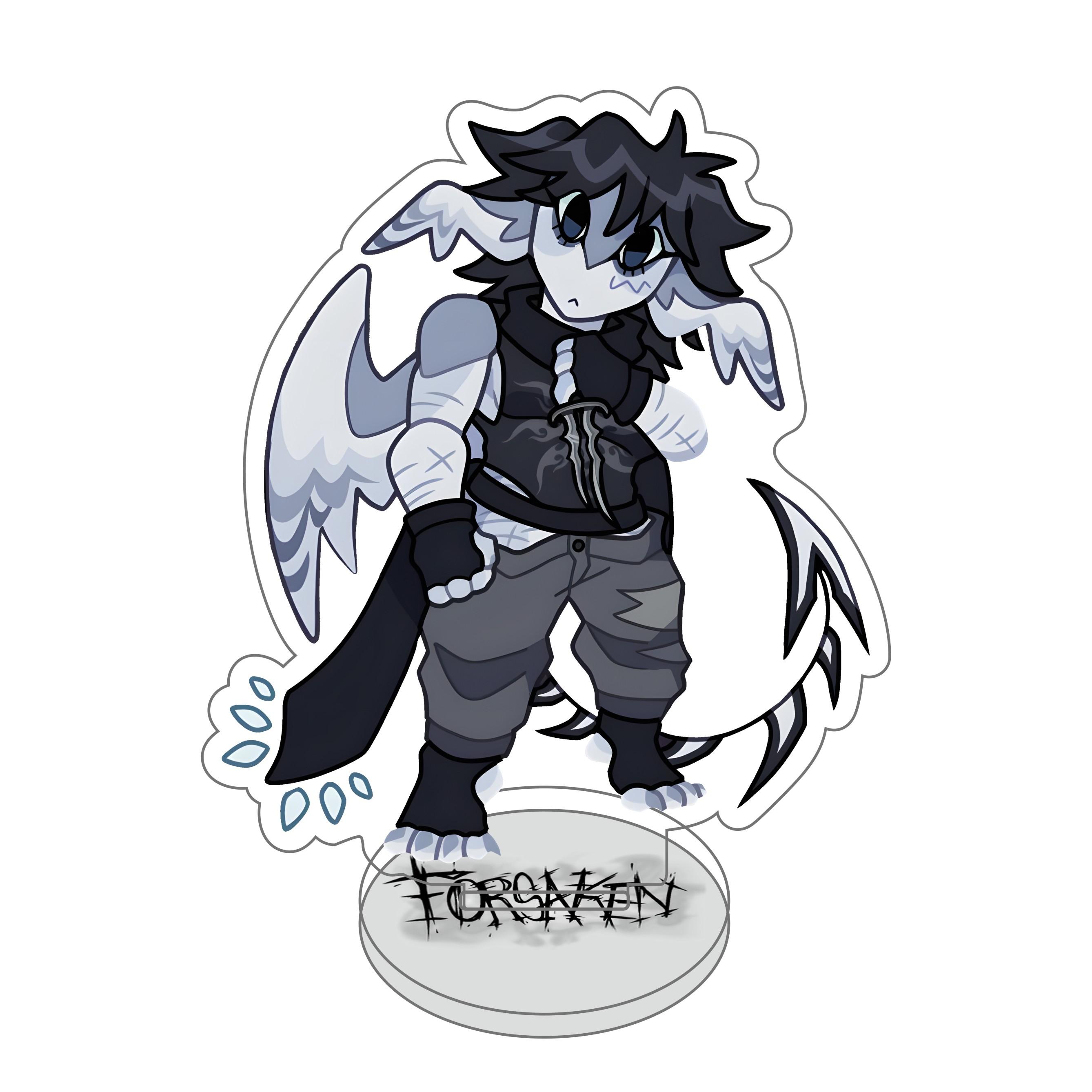 

Forsaken Acrylic Standees Hot Game Guest 1337 Noob Shedletsky John Doe C00lkidd Elliot Chibi Small Desktop Ornaments Gaming Gift 10 cm