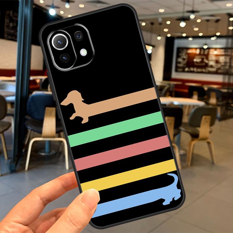 DACHSHUND Case For Xiaomi 13 14 15 Ultra 11T 12T 13T 14T Pro POCO X7 Pro X3 X5 X6 F5 F6 M6 Pro Coque