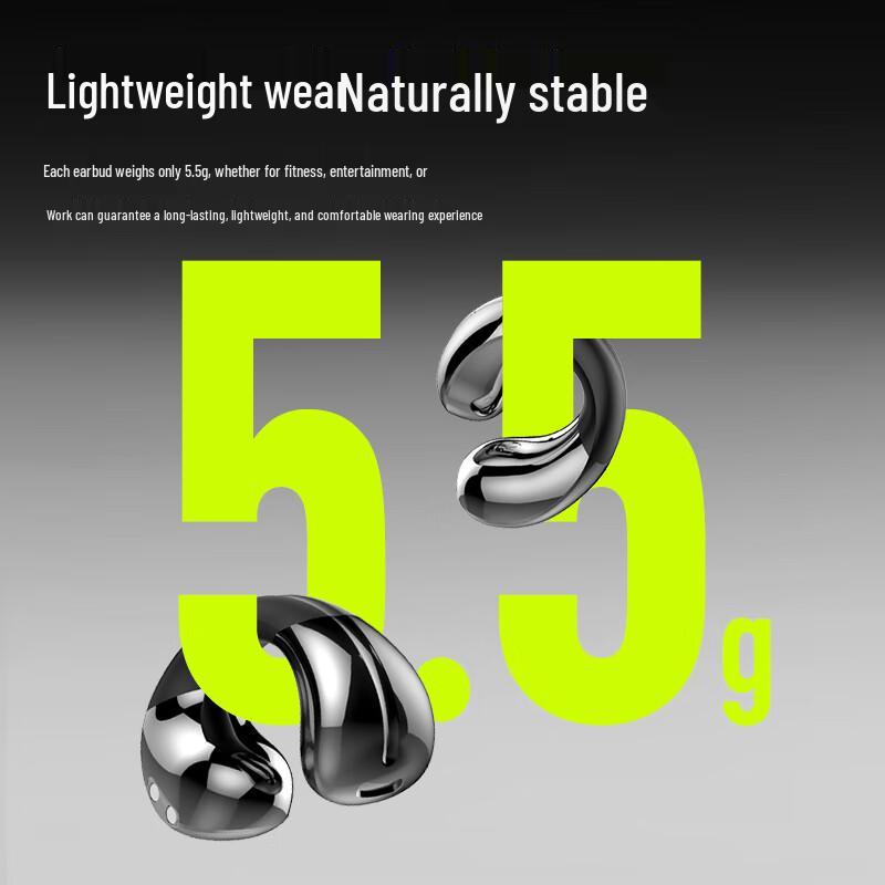 Lanston TS22 Open-Ear Clip Wireless Sports Headphones