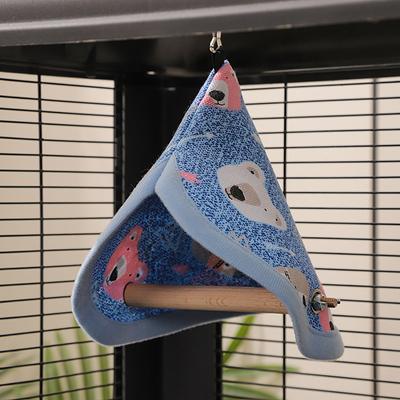 Nido di Uccello Letto Amaca Gabbia Posatoio Per Pappagallo Parrocchetto Fringuello Canarino Giocattolo Forniture per Piccoli Animali Domestici