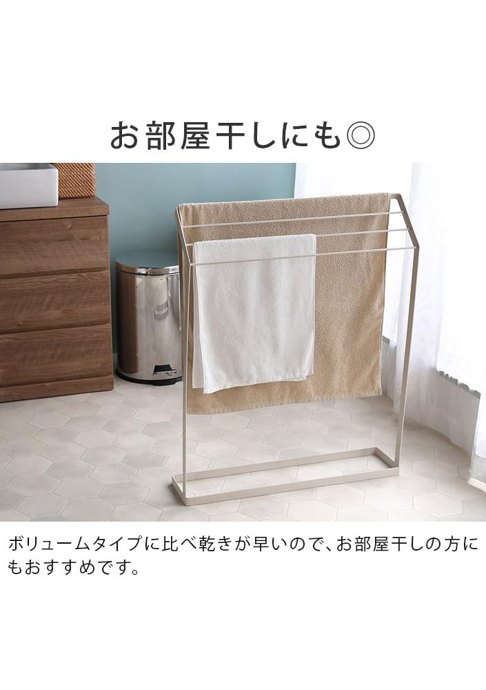 Imabari Certified Face Hiorie Simple Set of Made In 34 X 80cm Towels, Quick-Drying Towels, 3, Greige, Japan, Absorbent, Quick-Drying, Thin, 100%