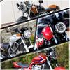 VTR250 Headlight, PXPART LED 7" Headlight Hi/Lo Beam Daylight DRL Function for CB400SF CB1100 CB750 Honda Motorcycle