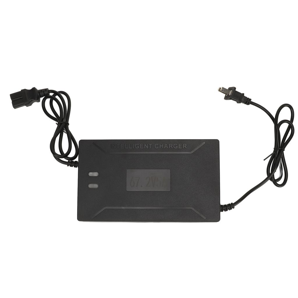 67.2V 5A Electric Bike Charger Professional Efficient Lithium Battery Charger for Electric Bike Electric Scooter