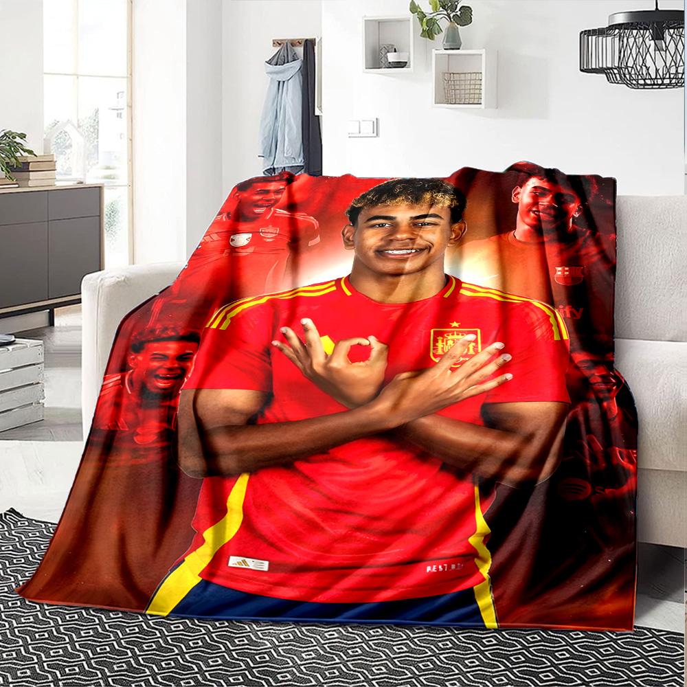 1pz Coperta Yamal5, Regalo, per Uomini e Donne, Coperta Morbida, Ottima per Divano Letto Divano Viaggio, Coperta Leggera in Flanella