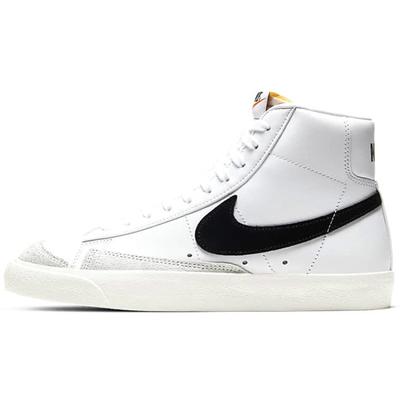 Blazer Mid 77 Vintage 'White Black' Women's Sneakers Skateboard Shoes CZ1055-100