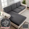 Waterproof Jacquard Sofa Cover For Living Room Kid Pets Solid Color Sofa Slipcover Couch Cover Seat Cushion Washable Removable
