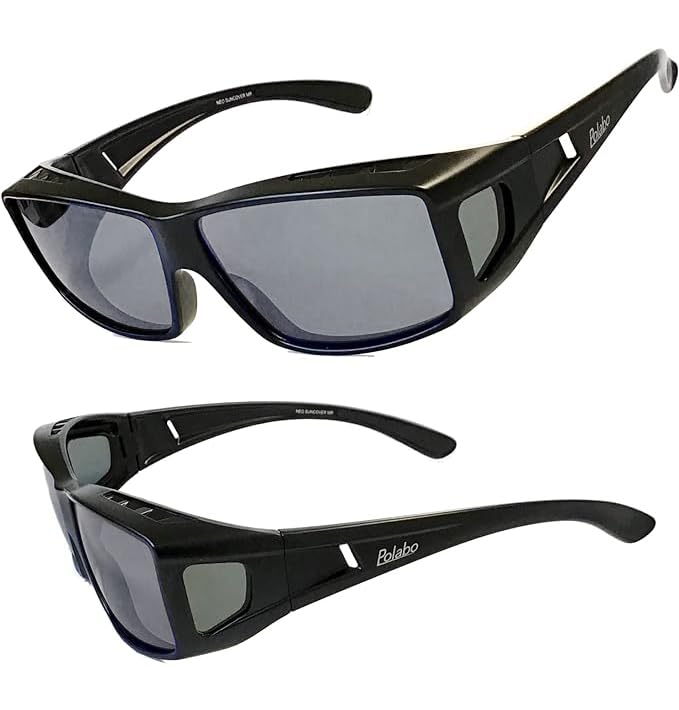 

Sabae Planning Polarized Blue Light for Sports and Over Glasses [Bokenoh] Sunglasses, Blocking, Driving, SC50K-GR15,