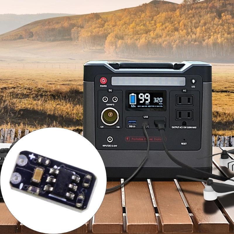 3.7-4.2V Battery Power Meter 1 String Ternary Battery Capacity Board Replacement Mini LED Battery Level Indicator