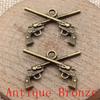 Bow Arrow Shaped Charms Pendant For Bracelet Necklace Jewelry Making Craft Findings