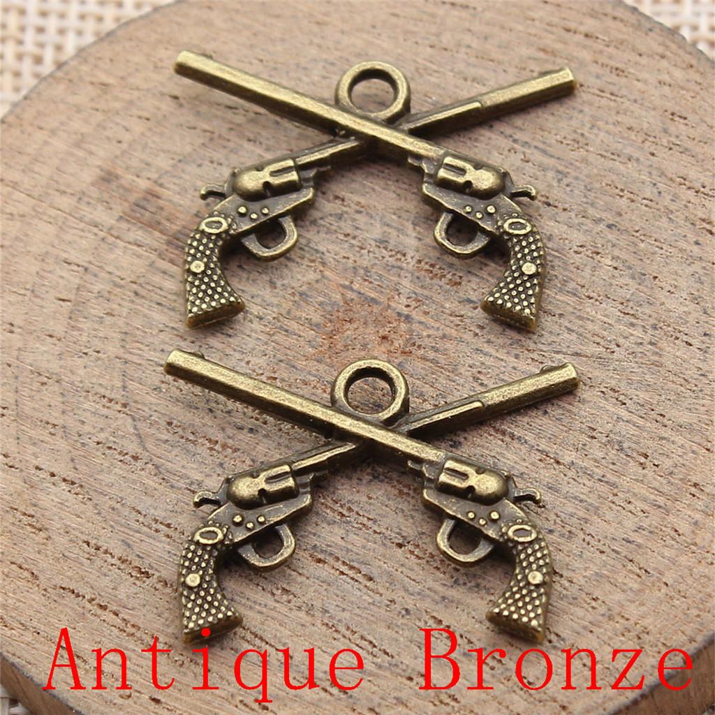 Bow Arrow Shaped Charms Pendant For Bracelet Necklace Jewelry Making Craft Findings