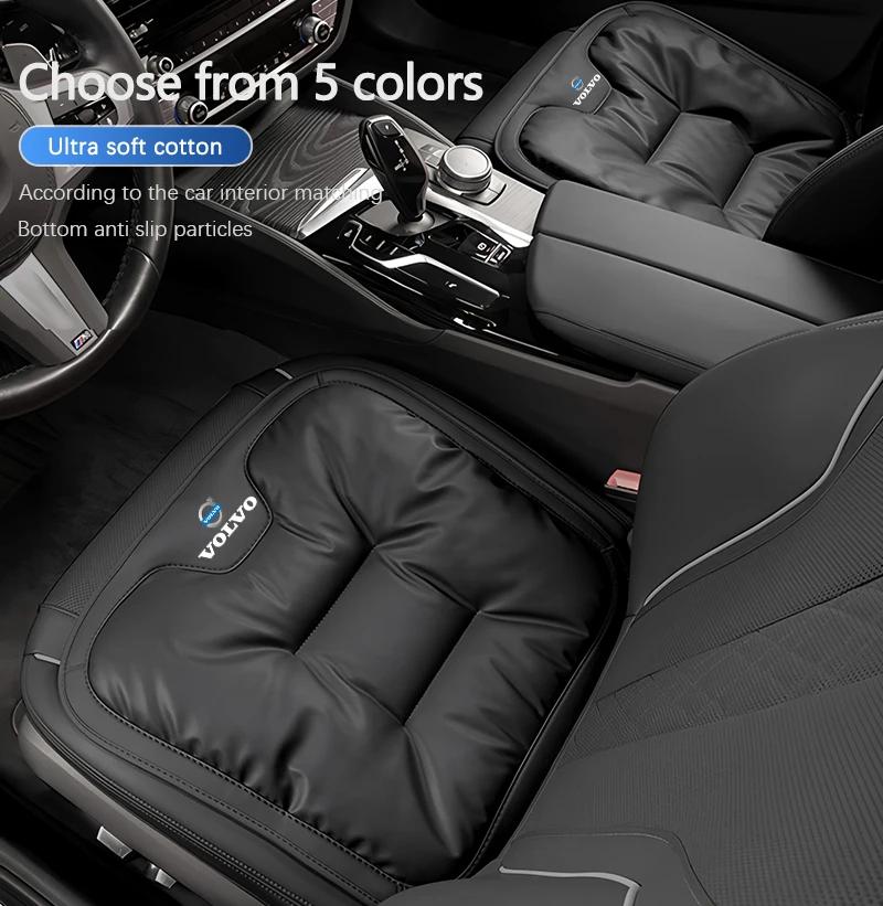 Bilsetetrekk i skinn Auto Setebeskyttelsespute For Volvo Xc60 Xc90 V40 V60 S60 V50 V90 S80 C40 XC40 V70 XC70 C30 EX90 C70