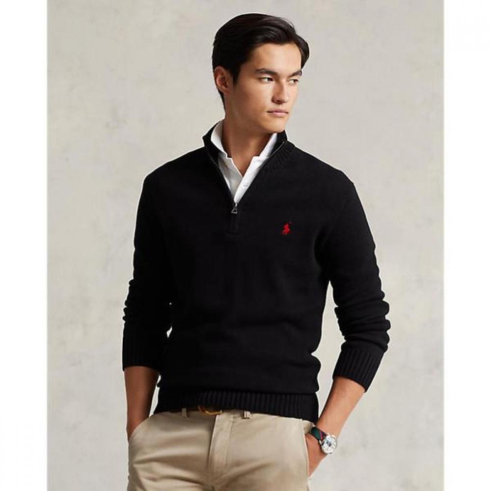 

Polo Ralph Lauren Men Cotton Quarter Zip Sweater Mnposwe16821412001 XL