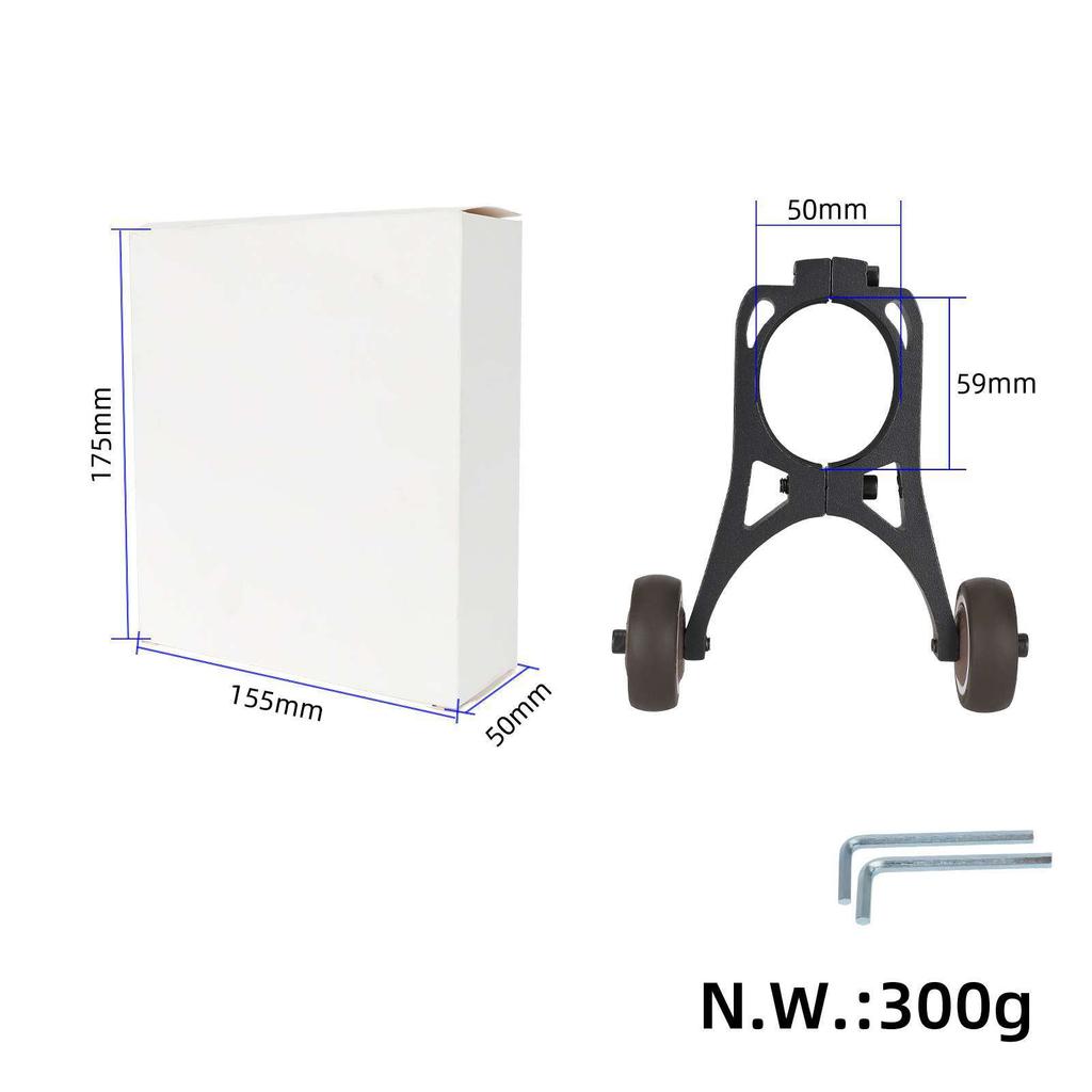 Håndstand Hjulbrakett Sammenleggbar brakett Hjul kompatibel for Ninebot F20 F30 F40 Electric