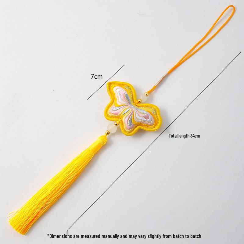 2026 Chinese New Year Metal Bell Pendant Wind Chime - Peace Blessing Ornament