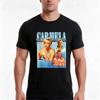 Carmelasoprano Tshirt Summer Casual Cotton Tee Oversized Streetwear Tops Vintage Graphic Print Loose Fit Short Sleeve
