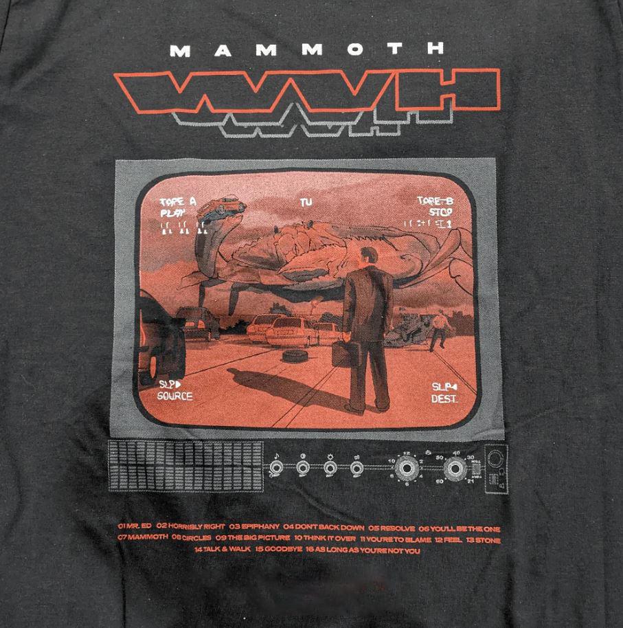 Mammoth WVH TV Shirt Concert Black Tee Unisex Cotton T Shirt