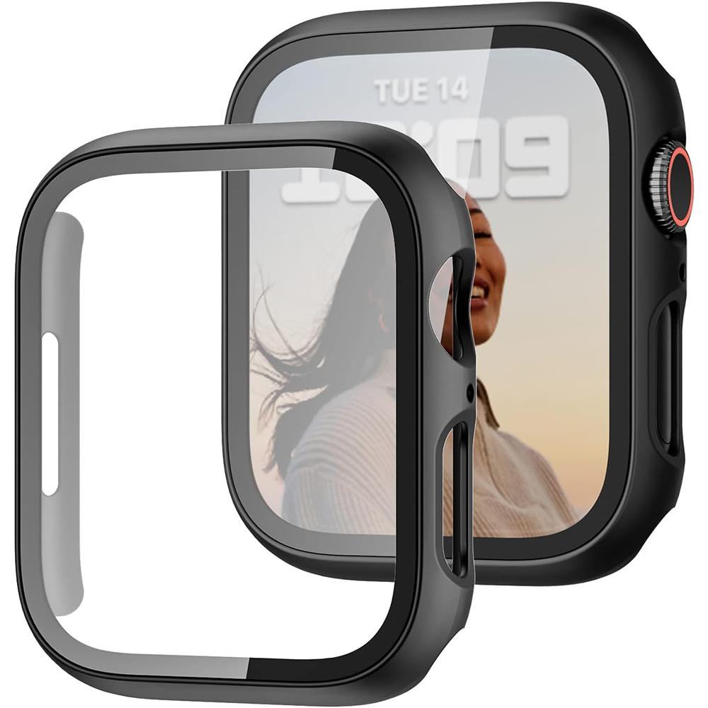 

Screen Protector Case Cover For Apple Watch Series 11 10 Ultra 3 SE 2 49MM 46MM 42MM 45MM 41MM 44MM 49 MM Accessories 49mm чёрный