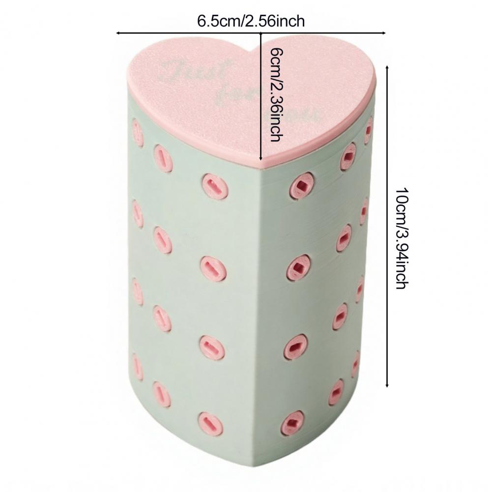 Annoying Gift Box With Screws 3D Printed Heart-shaped Present Box Hilarious Money Card Container Prank Gag Gift For Parties