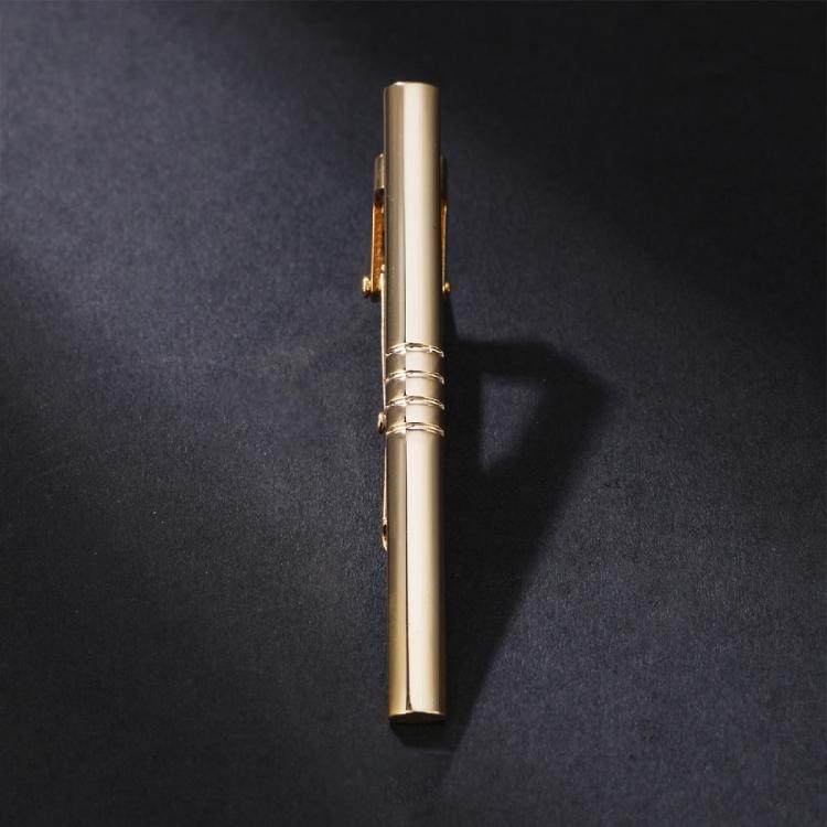 Heren Dasclip Bruiloft Feest Sieraden Messing Goud Standaard Das Nekdas Stang Clip