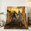 Chinese anima Mo Dao Zu Shi Throw g Flannel Blanket Lightweight Soft Skinfriendly Summer Thin Throw Blanket