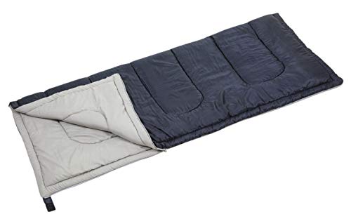 [Amazon.co.jp Exclusive] Captain Stag Forno Sleeping Bag, Envelope Style, 800g Fill, Dark Navy, Minimum Temperature 12°C, Set of 2, UZ-12116
