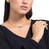 Swarovski Mysterious Bat Moon Double Chain Necklace Women necklace Rose-Gold 5491565