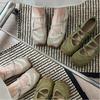 Weiches Leder Mary Jane Damenschuh Elastisches Band Weiche Sohle Ballett Freizeit Sportschuhe
