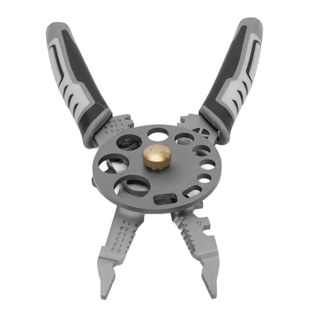 Wire Stripper Ergonomic Rubber Coated Handle Professional High Efficiency Multifunctional Wire Splitting Pliers for Repairing