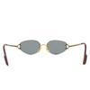 Great Cartier sunglasses 2C Decor Two-Point Rimless gold mens Used