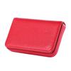 Faux Leather Magnetic Closure Business ID Name Pack Credit Card Holder Pocket Box