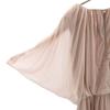 unused nano universe Check switching Five-quarter sleeve Spandex drape 2-way one piece Women Used