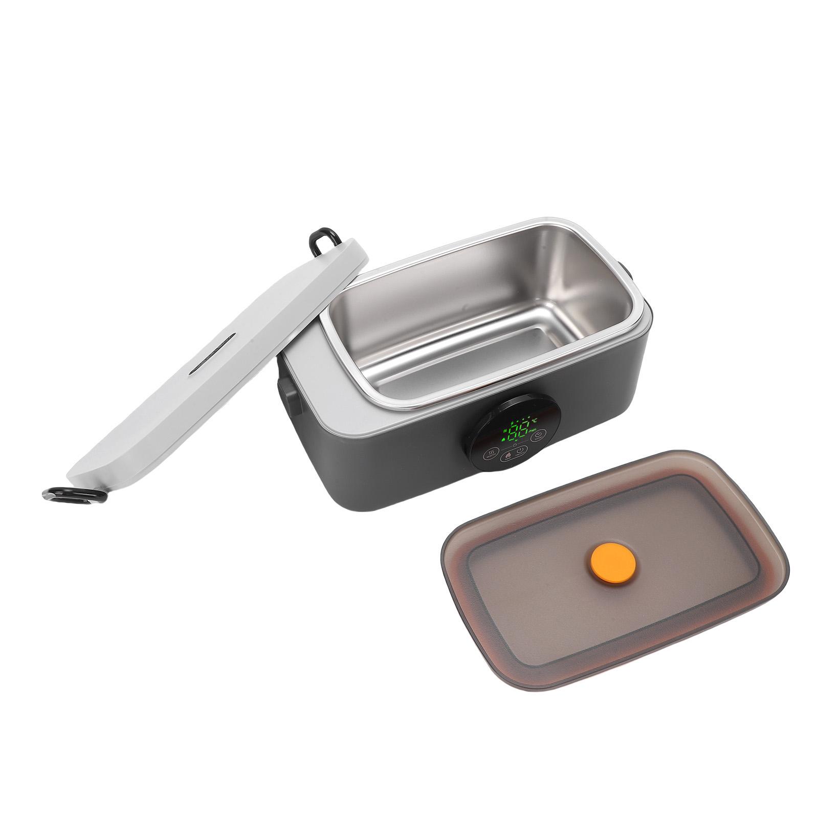 Konnwei Cordless Electric Lunch Box 40W Self Heating Lunch Box With 1000Ml Container Portable Food Warmer 16000Mah Rechargeable Battery Powered
