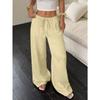 Ready Stock 15 Colors Casual Pants 2025 Autumn New Solid Color Straight Trousers Women's Clothing