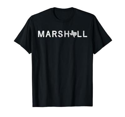 Marshall Texas Karten T-Shirt