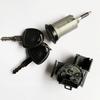 Ignition Switch Barrel Lock Set W/ 2 Keys For Opel Vauxhall Corsa Meriva 0913694