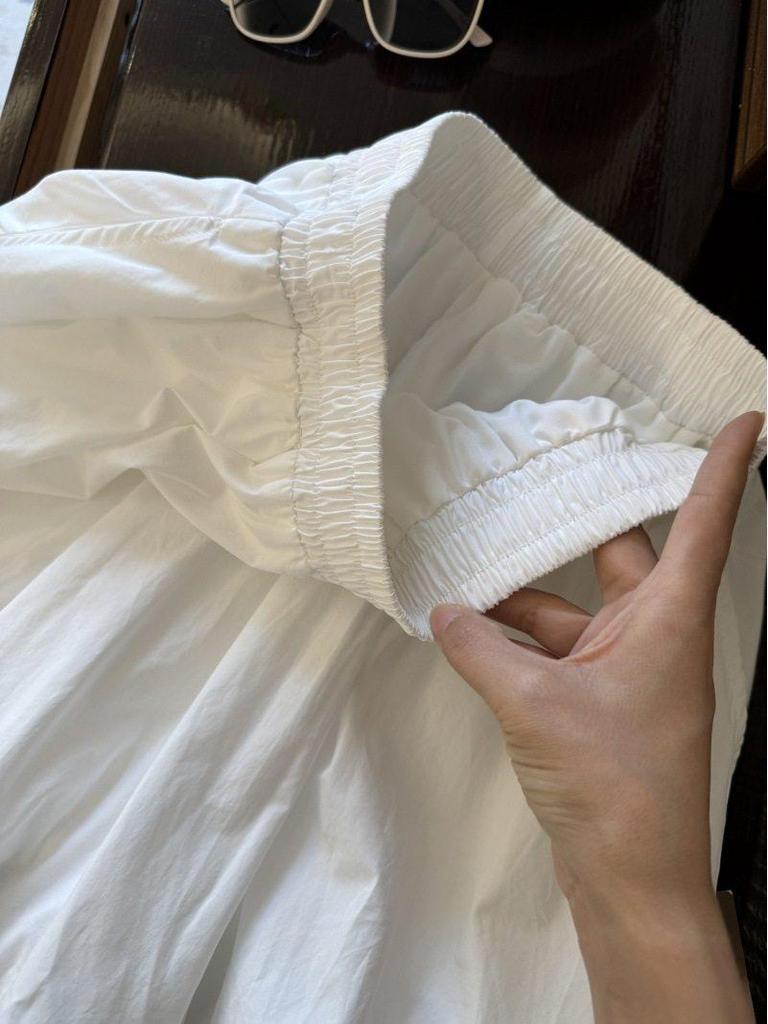 Spring-Summer Fluffy High-Waist Slimming Lantern Skirt for Women