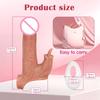 Remote Control Reusable Penis Extender Dildo Sleeve Glans Delay Ejaculation Cockring Adult Vibrator Couples Sex Toys for Men