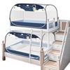New Foldable Zipper Mosquito Net for Dormitory Bunk Bed